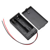 Scatola portabatterie AA a 2 slot con interruttore per 2 batterie AA, kit fai da te