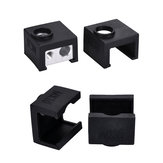Schwarze Silikon-Schutzhülle MK10 für Aluminium-Heizblock 3D-Drucker Teil