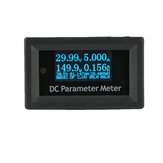 DANIU DC 0-500V 4Bit Voltage Current Capacity Power Temp Meter OLED Multifunction DC Electric Parameter Tester