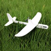 Modello di Aereo Aliante Volo Libero Lancio a Mano Super Condensatore Elettrico