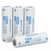 4Pcs Astrolux® C2150 5000mAh 3.7V 21700 Li-ion sin protección Batería 15A Celda de energía de litio recargable de alto rendimiento para Nitecore Lumintop Fenix Linternas Olight Juguetes RC