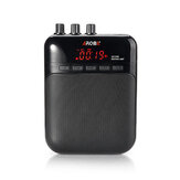 AROMA AG-03M Amplificador de guitarra mini portátil com carregamento preto