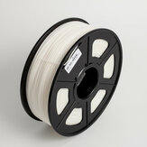 SUNLU 1KG ABS 1.75MM Filament Siyah/Beyaz 3D Yazıcı için Kabarcıksız Filament% 100