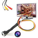 Миниатюрная скрытая камера HD 800TVL цветная CCTV с винтовым микродиафрагмальным объективом 3,7 мм видео с аудио для самостоятельной сборки
