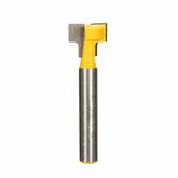 2pcs 9.52mm and 12.7mm Key Hole Blades T-Slot Cutter Wood Working Router Bit Set