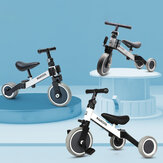 KIWICOOL 3-in-1-Balance-Fahrrad und Kinder-Anfänger-Trainings-Walker-Fahrrad und Baby-Dreirad-Fahrrad-Scooter für 1,5/2/3/4/5-jährige Kinder.