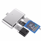 T800 4 in 1 USB 3.1 OTG Type-C External TF SD Card Reader Adapter for Huawei P9  Samsung