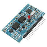 Scheda driver inverter onda sinusoidale pura DC-AC 5V SPWM 3pcs EGS002 EG8010 + Modulo driver IR2110 Oscillatore al quarzo CMOS RS232 da 12 MHz Protezione da sovratensione, sottotensione, sovracorrente, surriscaldamento