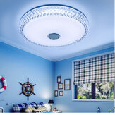 48W Akıllı bluetooth LED Yıldız Işığı Tavan Lambası Modern Muzik Uygulama Kontrolü Yatak Odası İç Mekan Lambası AC110-240V/185-240V