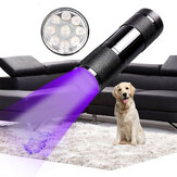 BIKIGHT U01 9x LED Violet Light Multifunction UV LED Flashlight Fluorescence Detection Pen AAA