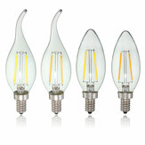 E12 2W COB Edison Filament Bulb LED Candle Light Lamp Bulb AC110V 