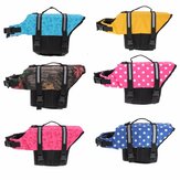 Новый плавальный жилет-спасатель для собак и кошек с отражающими полосами Pet Aquatic Reflective Preserver Float Vest Dog Cat Saver Спасательный жилет