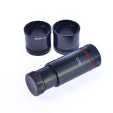 0,5X Adaptador de lente C-Mount da câmera de microscópio de vídeo HAYEAR 23,2 mm 30 mm 30,5 mm Adaptador de câmera CCD CMOS de oculares digitais Acessórios
