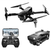 VISUO K1 5G WIFI FPV GPS Com 4K HD Câmera Dupla sem Escovas Dobrável RC Drone Quadricóptero