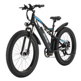 [EU KÖZVETLEN] GUNAI MX03 Elektromos kerékpár 48V 17AH akkumulátor 1000W motor 26 hüvelykes gumiabroncsok 40-50KM Kilométer tartomány 150KG Max terhelés Elektromos kerékpár