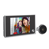 Visualizador de Olho Mágico Digital LCD de alta definição Monitoramento Visual de Fotos Campainha de Porta Câmera Olho de Gato Campainhas de Porta Câmeras de Vídeo Externo