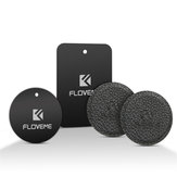 Floveme 2 Adet Ultra-İnce Deri Metal Levha Araç Tutucu Aksesuarı için Manyetik Telefon Tutucu