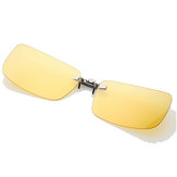 Polarized Clip On Sun Glasses Sun Glasses Driving Night Vision Lens for Plastic Frame Glasses