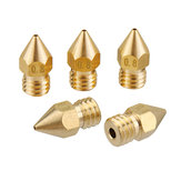 5PCS 1.75mm/0.8mm Copper Thread Extruder Nozzle For 3D Printer