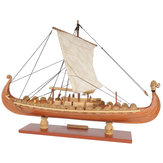 Набор для сборки модели Dragon Viking Sailboat Drakkar. Процесс резки DIY-игрушка.