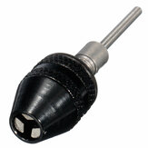 Adattatore mandrino senza chiave da 0.3-4 mm per smerigliatrice elettrica con asta di collegamento da 3 mm per Dremel