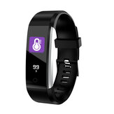 Bakeey ID115 PLUS 2 Bloeddrukmeter Smart Watch Zichtbaar bericht Herinner Fitness Tracker Kleur UI-display Polsband
