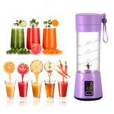 400ml Portable USB Electric Fruit Juicer Smoothie Maker Bottle Vegetables Juice