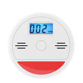 Smoke Alarm LCD CO Carbon Monoxide Detector Warning Sensor Monitor Home Security