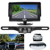 4.3Inch TFT LCD Monitor per retrovisione per auto con backup Visione notturna impermeabile fotografica