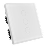 Zigbee Smart Switch WiFi APP Sterowanie dotykowe Przełącznik światła na ścianie 1 2 3 Gang 86 Typ UK Panel Smart Home