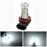 H8 3014 48SMD LED samochodowa biała żarówka przeciwmgielna Reflektor DRL 600 lm 4,8 W.