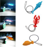 Kreatives niedliches Tierform-LED-USB-Nachtlicht für Notebook, Laptop und Power Bank