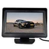 4.3 pollici TFT LCD posteriore auto kit sistema di visualizzazione del monitor e telecamera IP di visione notturna di retromarcia