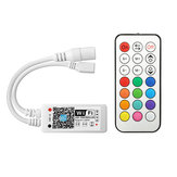 ARILUX® SL-LC 10 Super Mini LED WIFI APP Controller + RF Remote Control For RGBW LED Strip DC9-28V