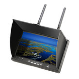 Eachine LCD5802D 5802 5,8G 40CH 7-calowy monitor FPV z wbudowanym akumulatorem do drona RC Drone dalekiego zasięgu