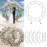 Estructura redonda de metal de arco para bodas y fiestas, 1,2m / 1,5m / 2m