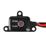 SKYRC LIPO NIMH Akumulator Cyfrowy włącznik zasilania On / Off MCU Kontrolka Led Wskaźnik dla 1/10 1/8 RC Car Racing Car