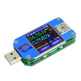 Bakeey UM25C / UM25 USB2.0 Color LCD Pantalla Type C Probador de medida de resistencia de cable de corriente de voltaje