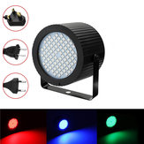 20W 88 LED RGB Zvukovo riadená regulovateľná svetelná projekčná lampa pre DJ Disco Bar