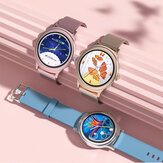 BlitzWolf® BW-AH1 Οθόνη πλήρους αφής HR Παρακολούθηση πίεσης αίματος 24 Sport Modes Custom Wallpaper Weather Push Female Elegant Smart Watch