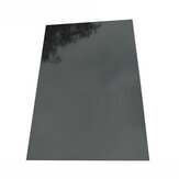 250x420x(0,5-5)мм 3К Черная плоская плетеная пластина из углеродного волокна Лист Глянцевый углеродный волокнистый панельный композитный материал высокого класса RC