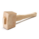 250mm Beech Solid Wooden Mallet Hammer Handle For Carpenter
