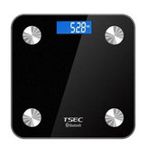 TS-8028 bluetooth 4.0 οθόνη υγρού κρυστάλλου Μπαταρία Smart Εφαρμογή Body Fat Scales Ανάλυση δεδομένων βάρους Εργαλεία βάρους