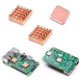 Raspberry Pi 2/3 Copper Heat Sink Heat Sink With Special Thermal Cooling Paste