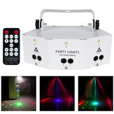 AC110-220V Afstandsbediening 9-EYE RGB DMX Scan Projector Laser LED Stage Light Strobe DJ Party Show