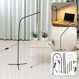 Lampe de sol réglable à LED pour la lecture à domicile ou au bureau avec lumière réglable