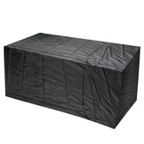 Funda protectora impermeable para mesa rectangular de muebles de exterior