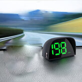 Auto GPS HUD Digitale Snelheidsmeter Weergave Groen Licht Plug and Play Groot Lettertype Auto Elektronica Accessoires voor Alle Auto's