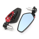Espelho retrovisor em alumínio de 7/8 de polegada para guidão de motocicleta universal