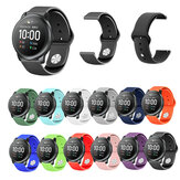 Bakeey Colorful siliconen vervangende horlogeband met omgekeerde gesp voor Haylou Solar LS05 Smart Watch